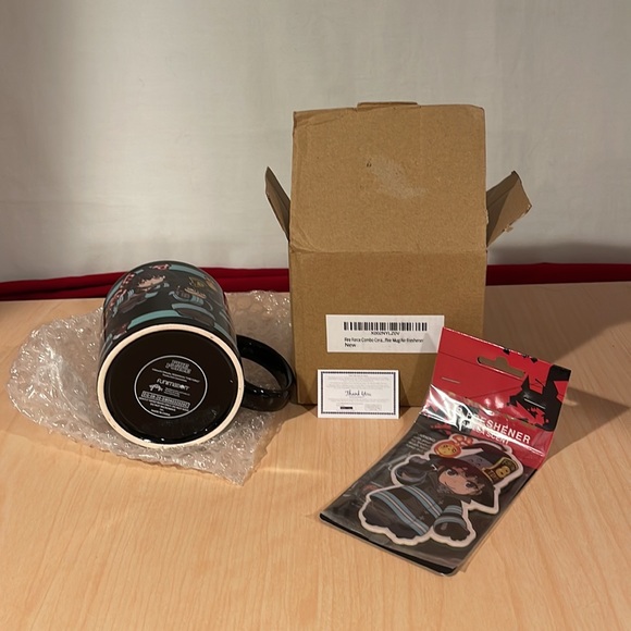 Fire Force Ceramic Coffee Mug/Vanilla Air Fresher. - Picture 5 of 7